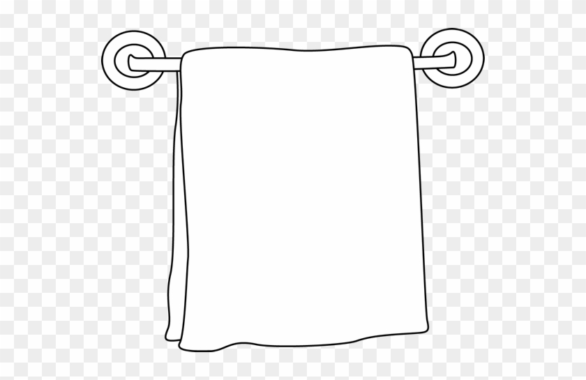 towel outline
