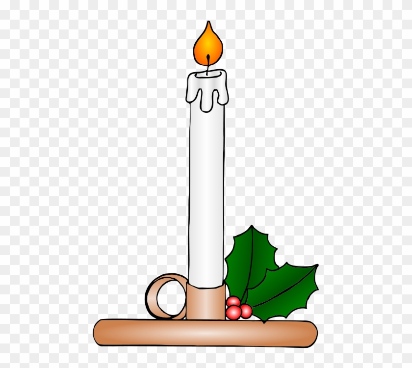 flickering candle clipart