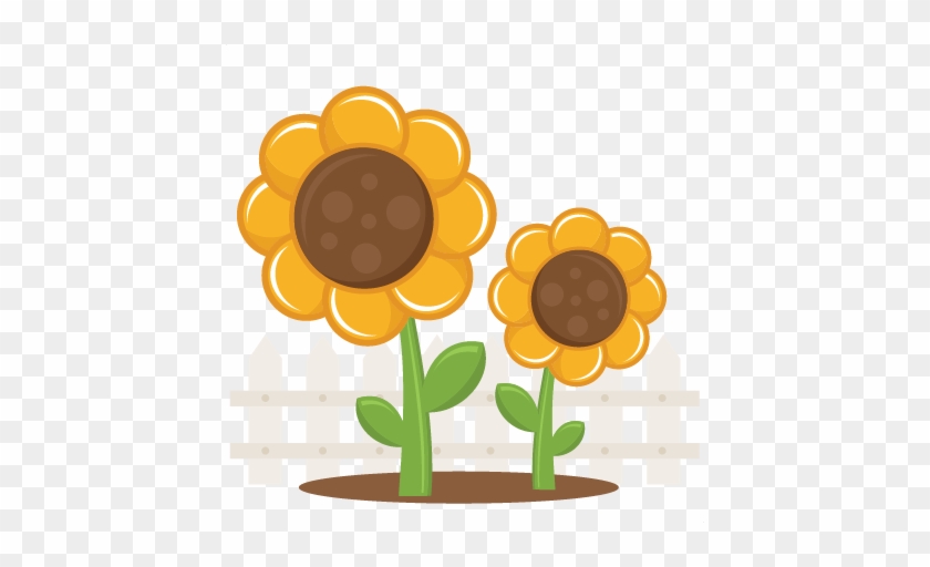 Sunflowers Svg Scrapbook Title Sunflower Svg File Sun Cute Sunflowers Png Free Transparent Png Clipart Images Download