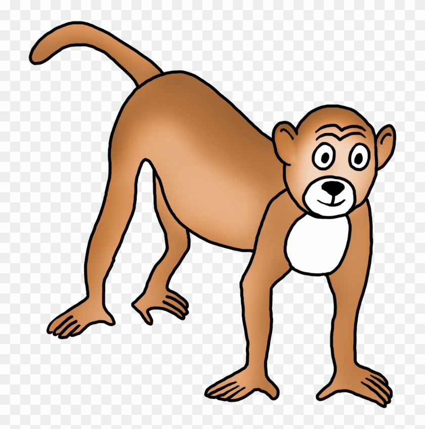 Drawing Bald Monkey Clip Art - Drawing #272724