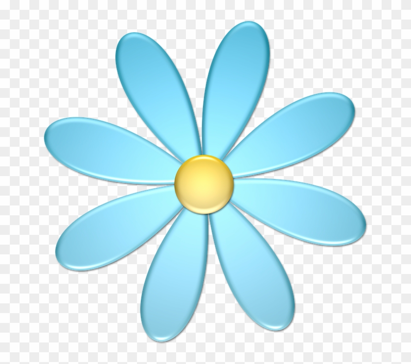 Blue Flower Clipart 6, - Clip Art - Free Transparent PNG Clipart Images ...