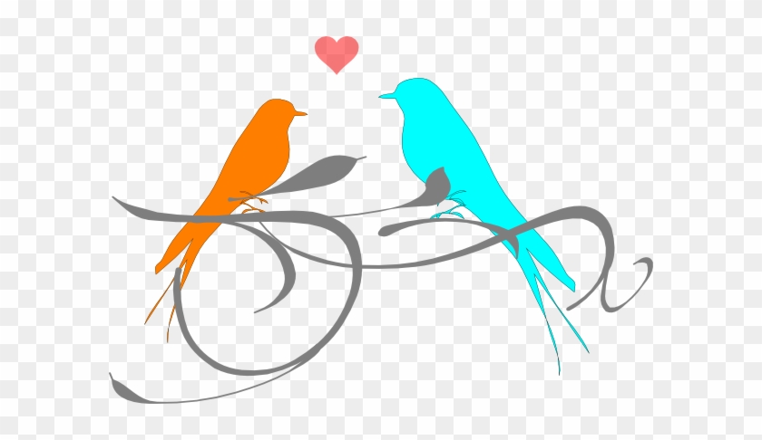 Love Birds Clip Art At Clkercom Vector Online - Clip Art Love Birds #274563