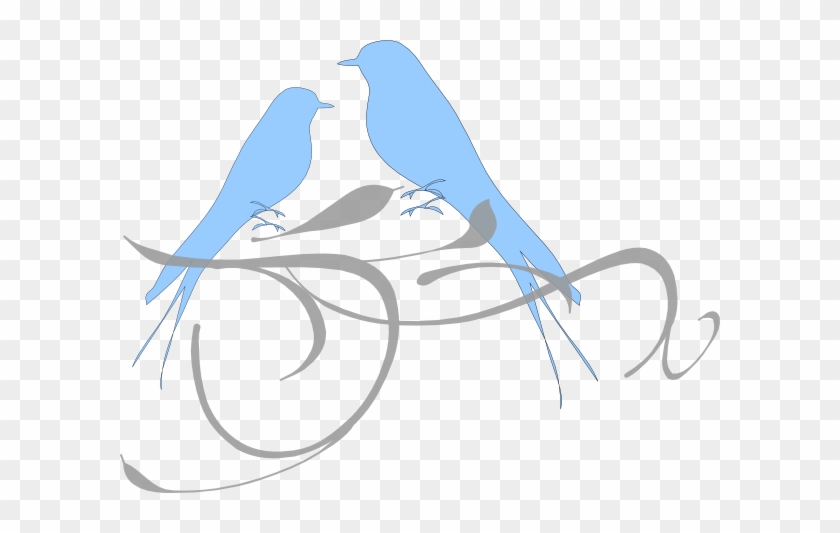 Blue Clipart Love Bird - Clip Art Love Birds #274566