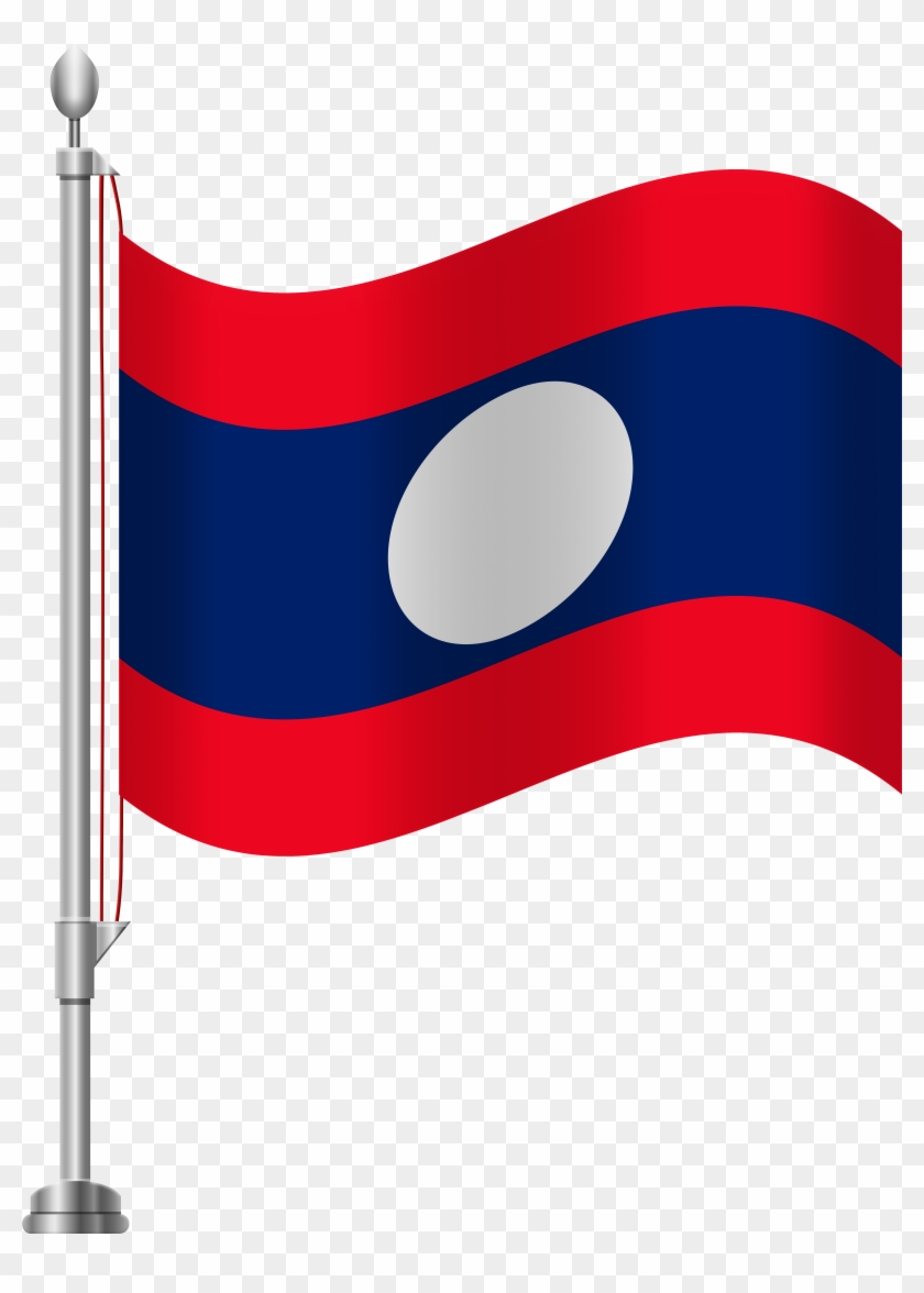 Laos Flag Png Clip Art - Laos Flag Png Clip Art #275350