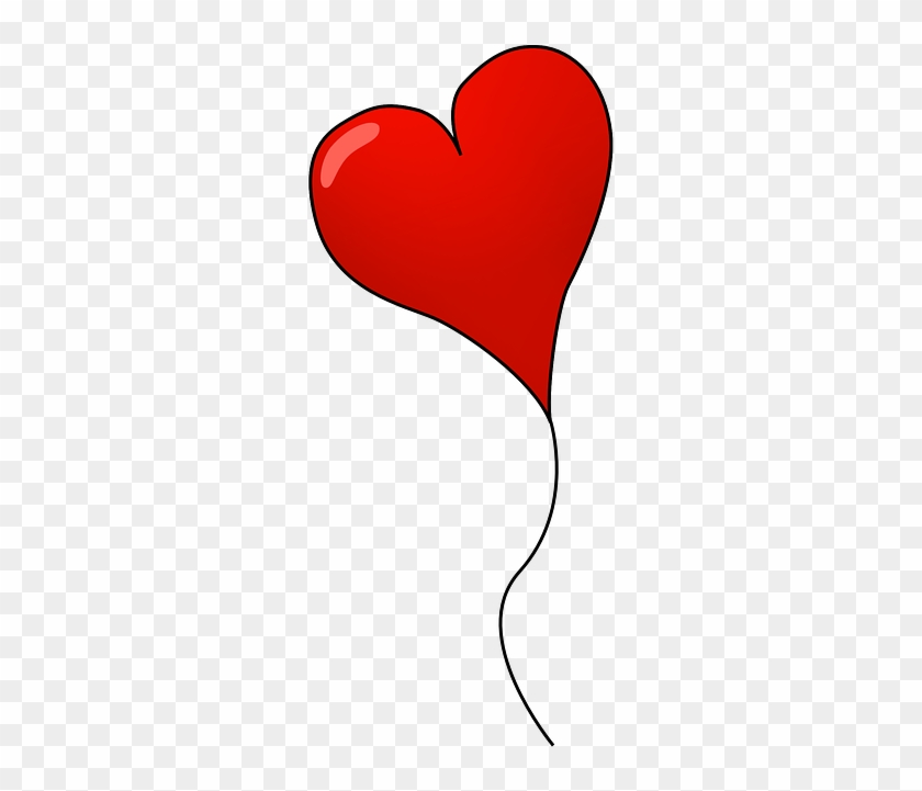 Clip Art - Heart Balloon Image Png Transparent #275351