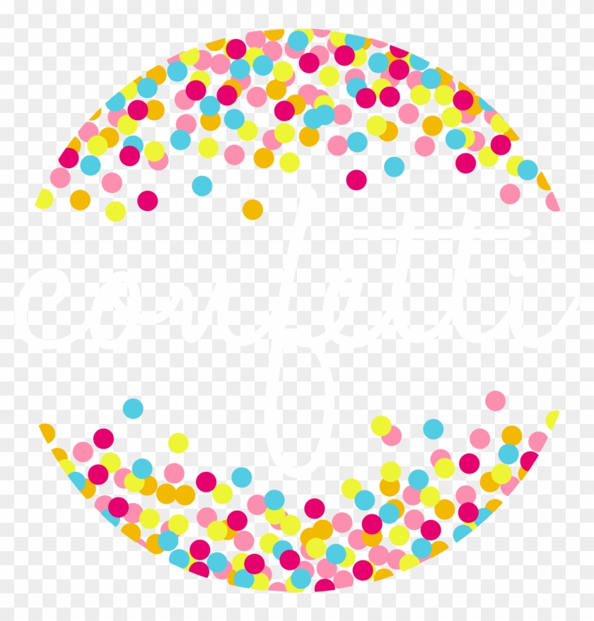 Confetti Paper Serpentine Streamer Clip Art - Confetti Circle Png #275402