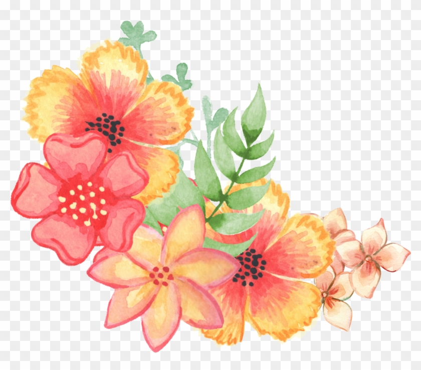 hawaiian flowers clipart 12 transparent watercolor with flowers free transparent png clipart images download hawaiian flowers clipart 12