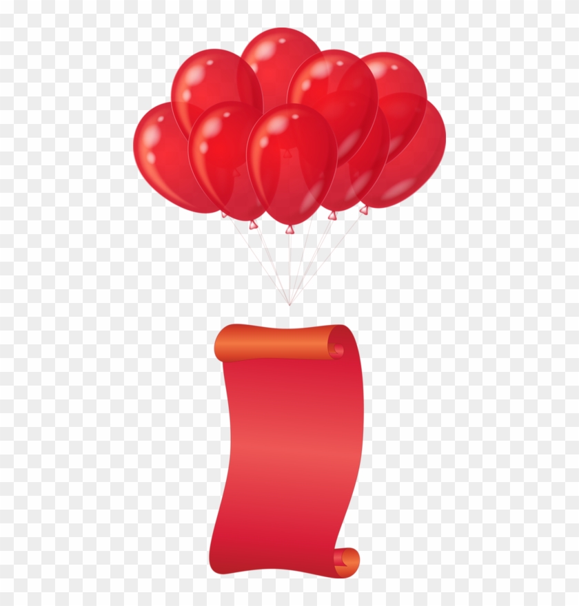 Parchemins - Page - Purple Balloons Clipart #275942