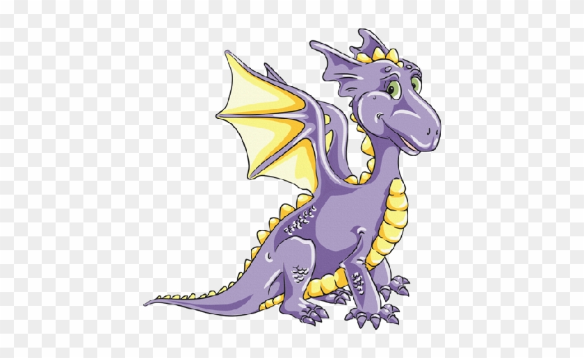 Funny Cartoon Dragon Clip Art Images Are On A Transparent - Dragons ...