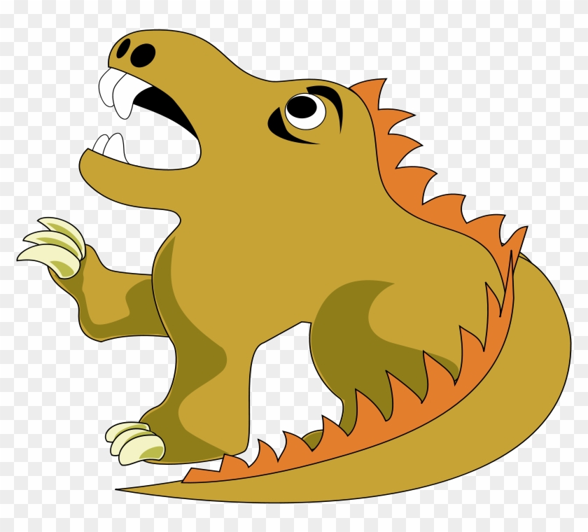 Clipart - Dragon - Brown Dragon Clipart Png #276531