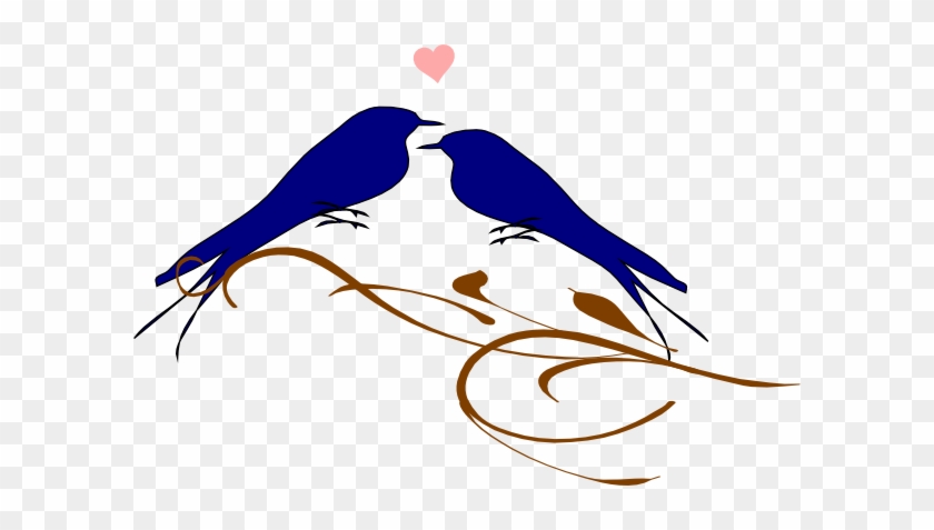 Black Love Bird Clip Art - Clip Art #276611