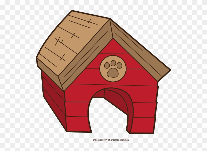 red dog house clipart