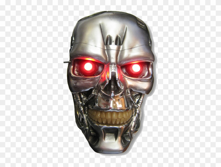 This High Quality Free Png Image Without Any Background - Terminator Head Png #278041