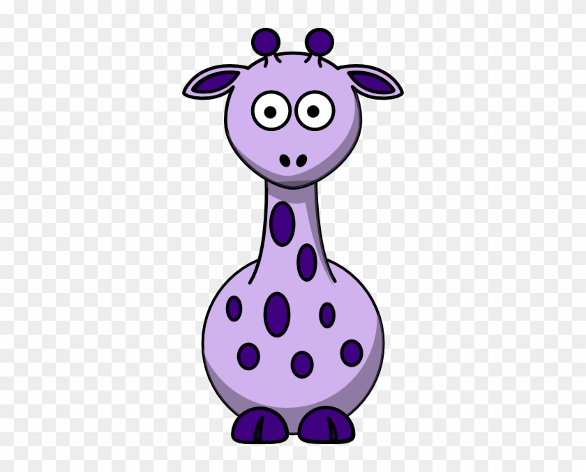 Purple Giraffe With 12 Dots Clip Art At Clker - Edmond Memorial High School #278788