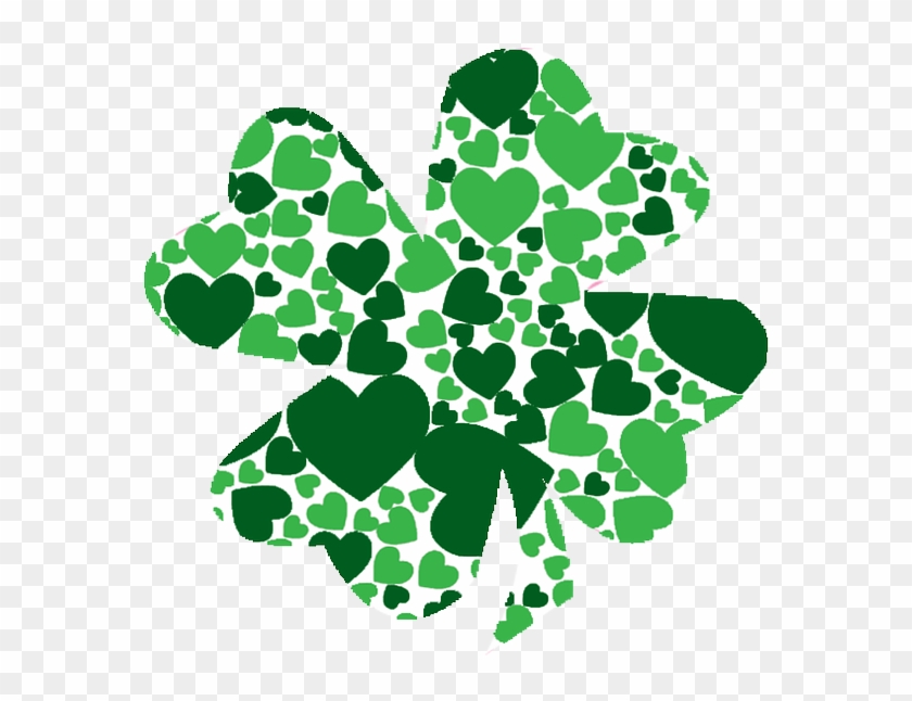 Clover Green, Shamrock, March, Love, Spring, Hearts, - Shamrock Hearts #279166