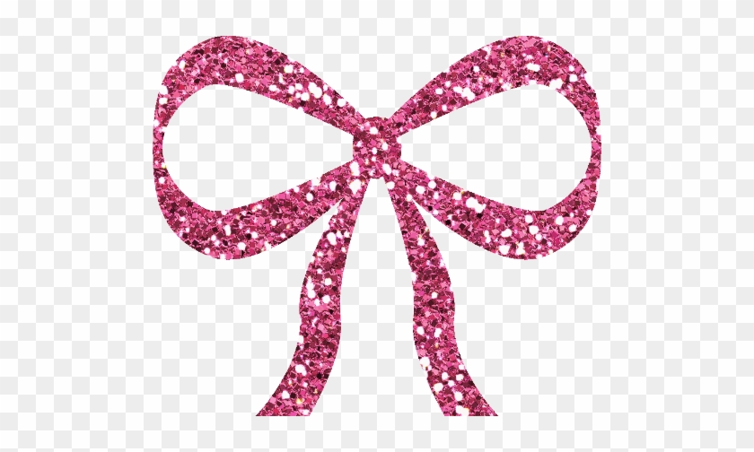 Clipart Library More Like Pink Glitter Bow Png By Clipartcotttage - Glitter Clip Art #279413