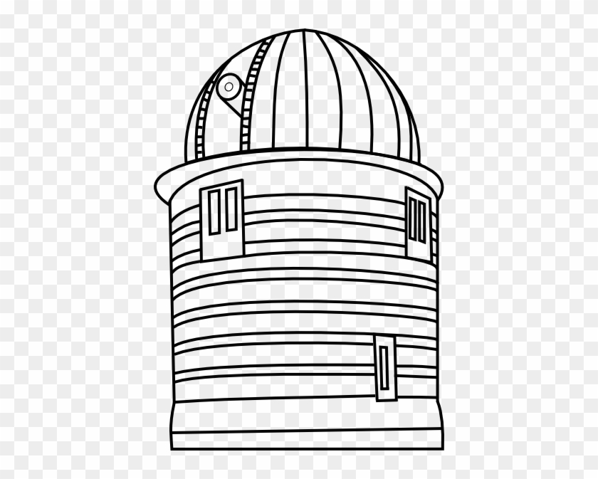 Observatory Clip Art At Clker - Gözlem Evi Çizimleri #279857