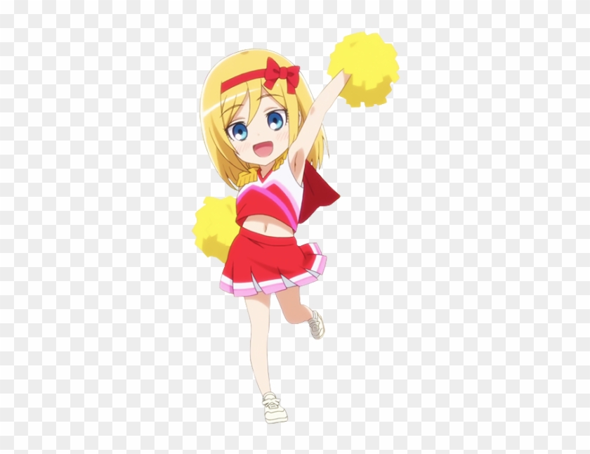 Christa Pom Pom Girl Junior High Transparent By Godiee06 - Cheerleading #283446