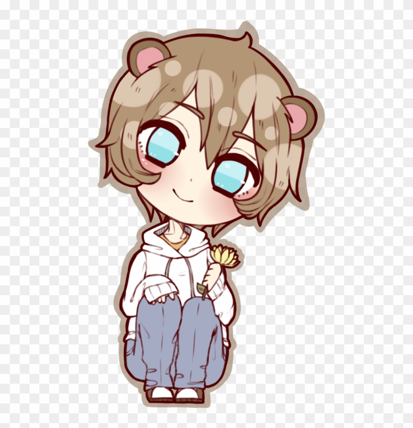 Click Here To Donate Button free Use  Anime Cute Bear Boys  Free  Transparent PNG Clipart Images Download