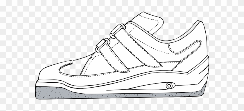 Running Shoes Clipart - Shoe Clip Art #284007