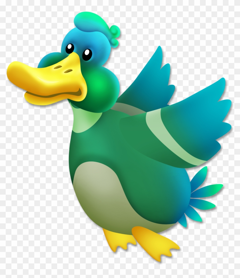 Duck Flying - Hay Day Duck #285027