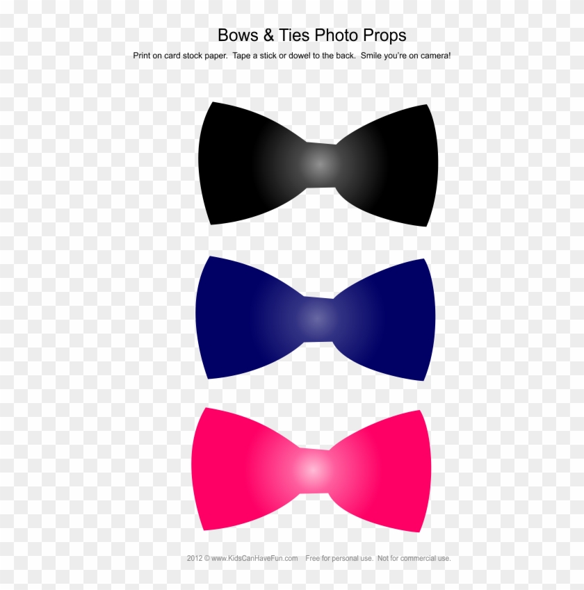 Ties & Bowties Photo Booth Props - Boy Tie Photo Booth #285252