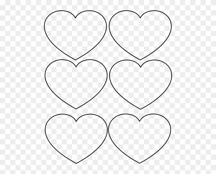 Printable Valentines Hearts Hearts Clip Art At Clker - Clip Art - Free 