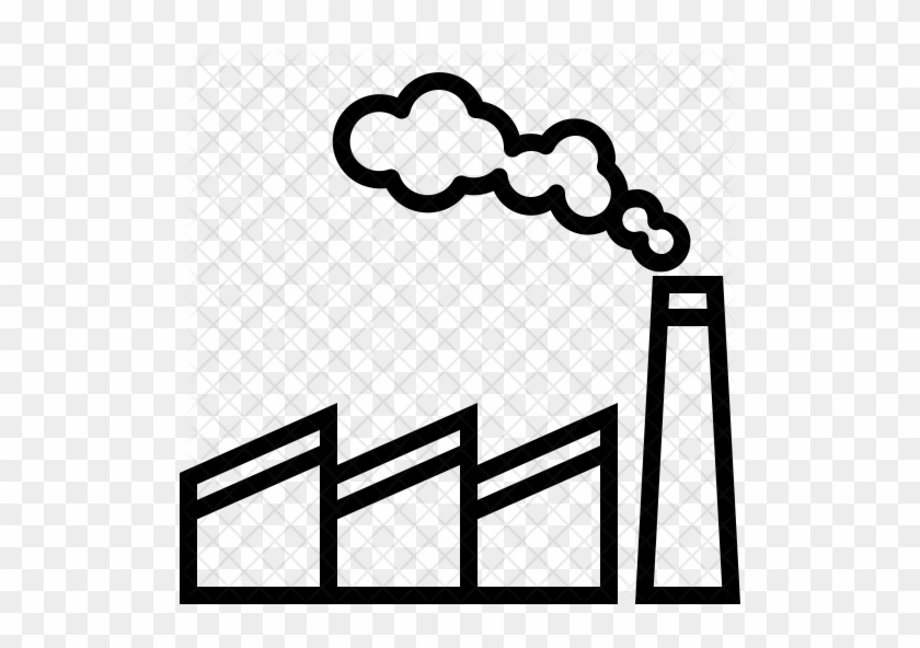 Factory Icon - Pollution Icon Png #286502