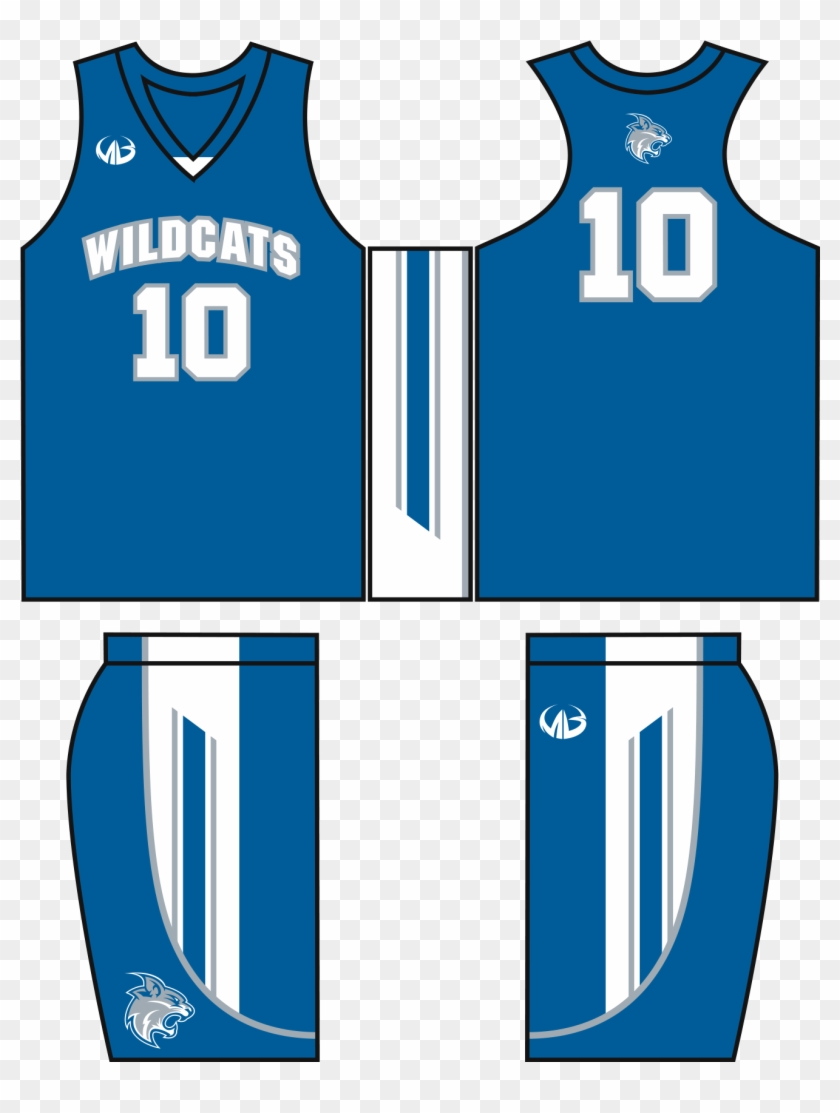 Custom Basketball Uniforms - Blue Basketball Jersey Template Transparent  PNG - 2100x2700 - Free Download on NicePNG