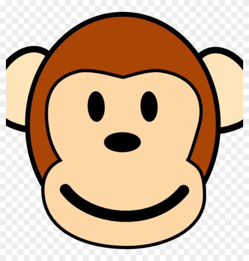 Monkey Face Drawing Cute Ba Cartoon Monkey Drawings - Monkey Clip Art