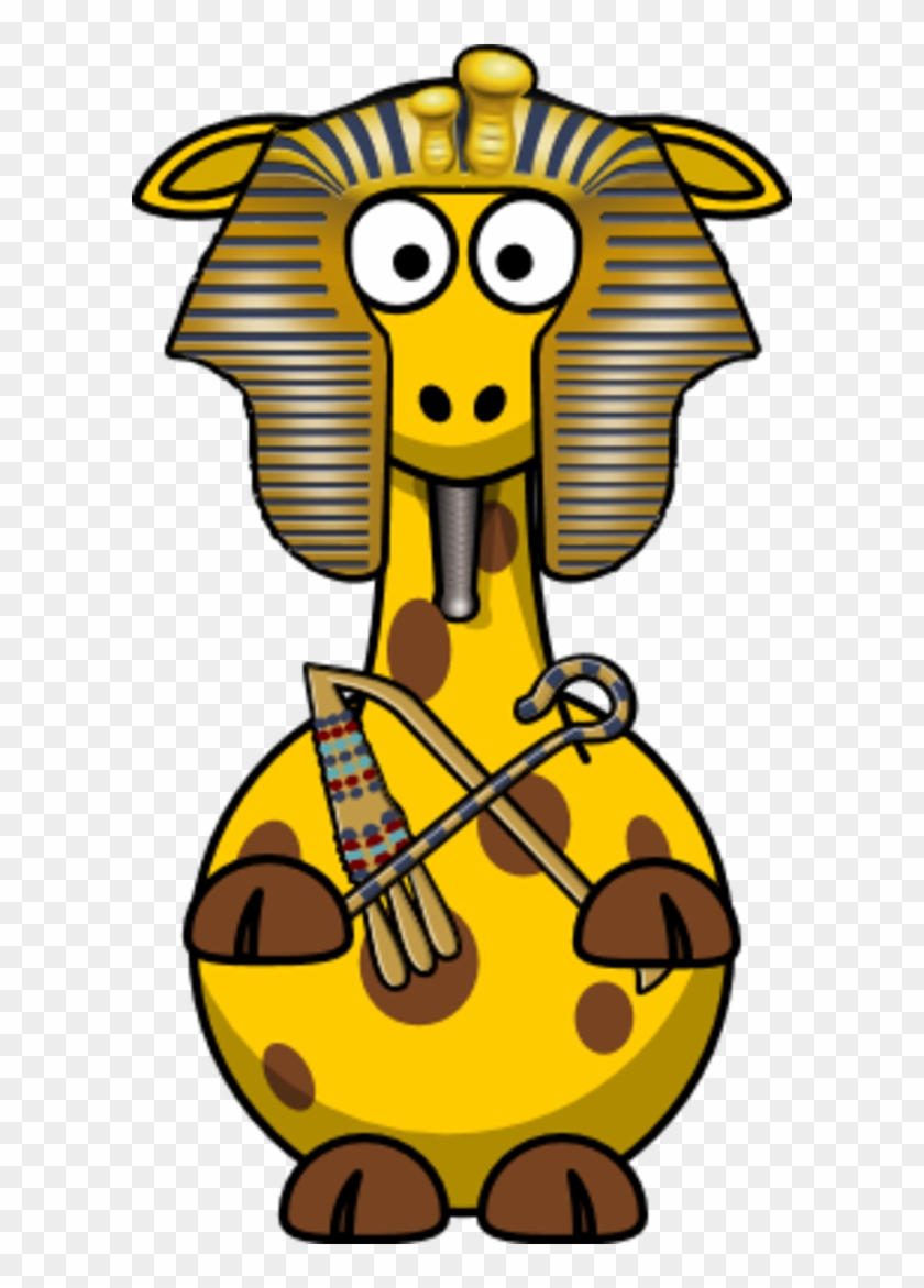 Egypt Clip Art - Cartoon Giraffe #293344