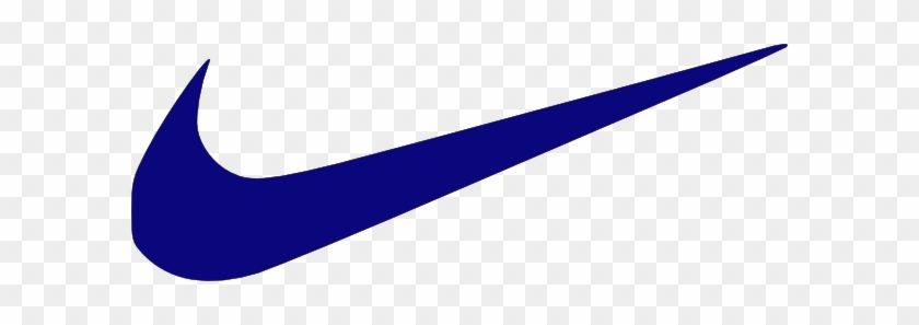 Navy Blue Nike Swoosh - Free 