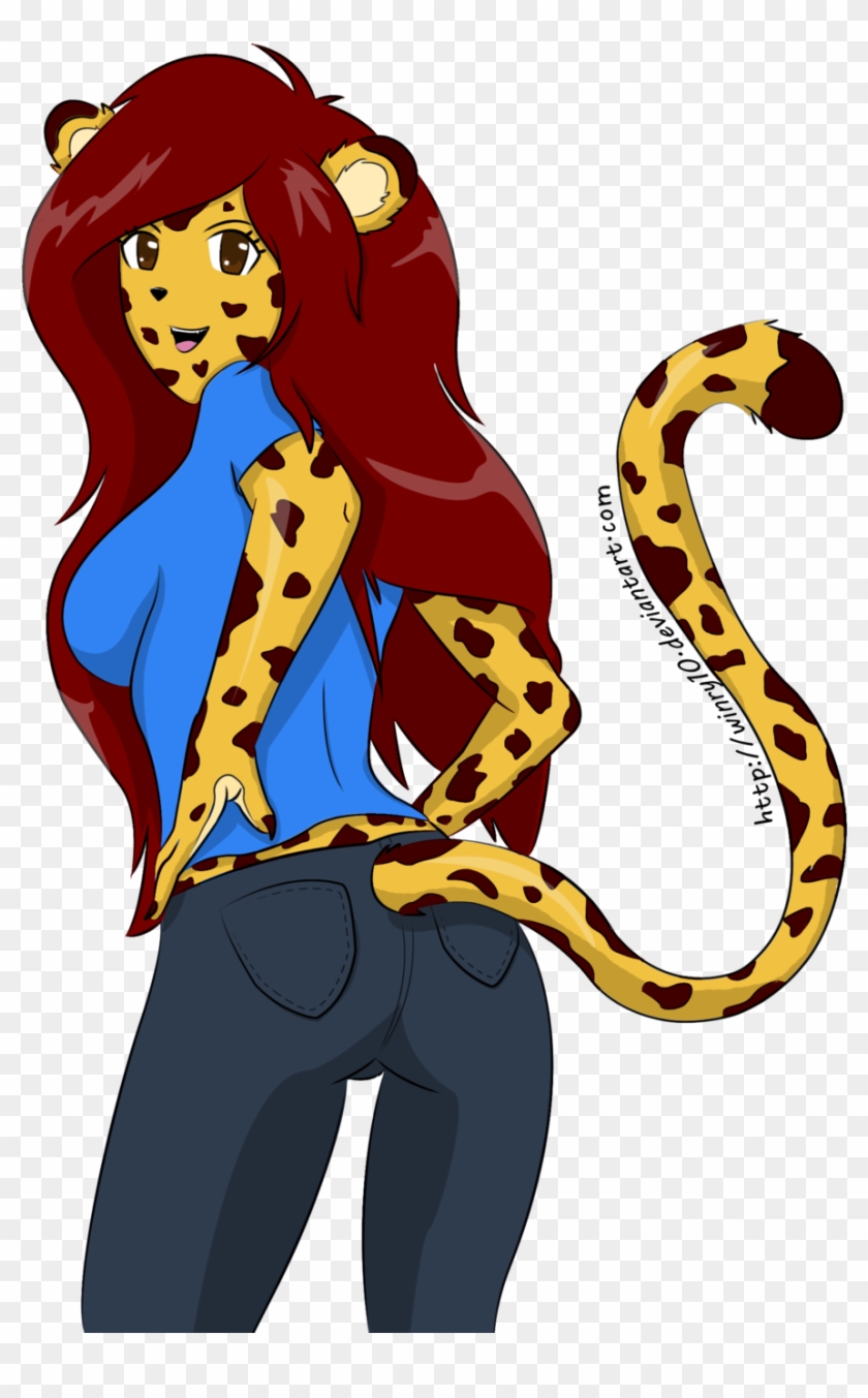 Cheetah Girl By Sayo - Cartoon #295254