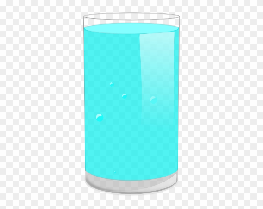 Full Clip Art Water Glass Almost Full Clip Art At Clker - Graphics #295294