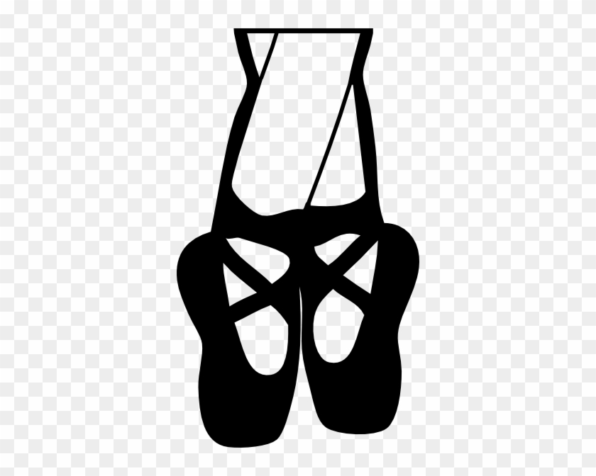 Ballet Shoes Clip Art Lds Silhouettes Pinterest Clip - Ballet Slippers ...