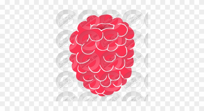 Raspberry Stencil - Raspberry #296985