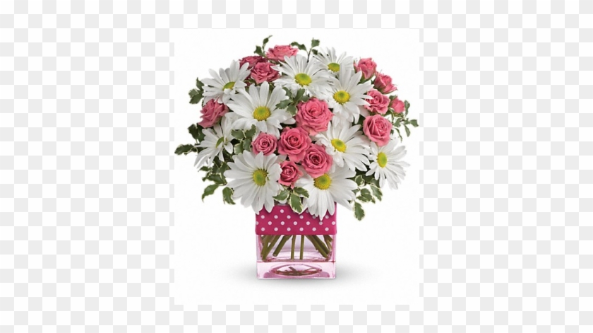 Polka Dots And Posies - Mother's Day Flower Bouquet #297106