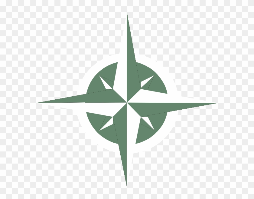 White Compass Rose Svg Clip Arts 600 X 577 Px Green Compass Rose Free Transparent Png Clipart Images Download