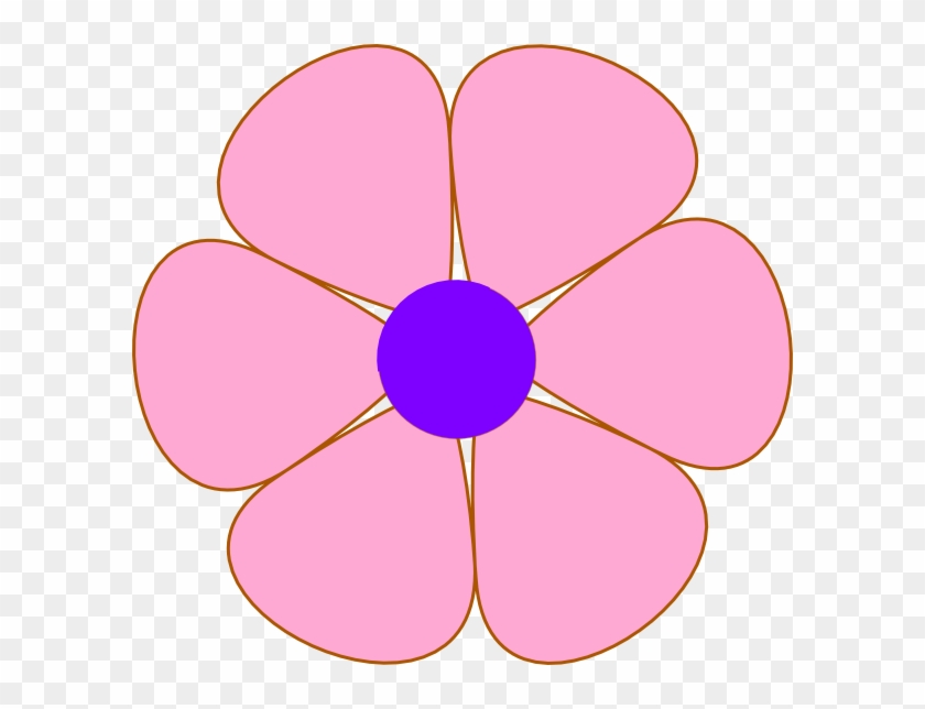 Flower Pink Clip Art - Clip Art #299237