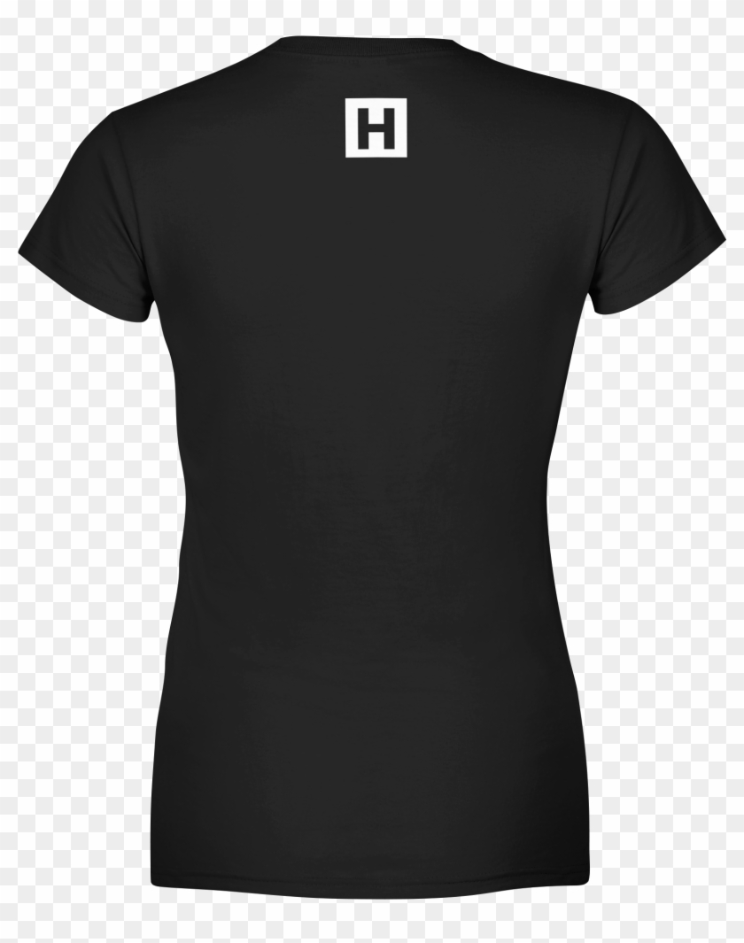 Hstlr Clothing Women's Tee Black - Black Cotton Shirt With Collar #300599