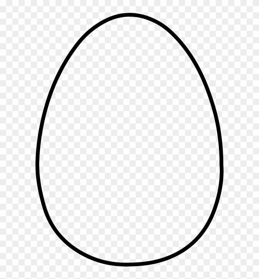 Egg Clipart Outline - Art #304187