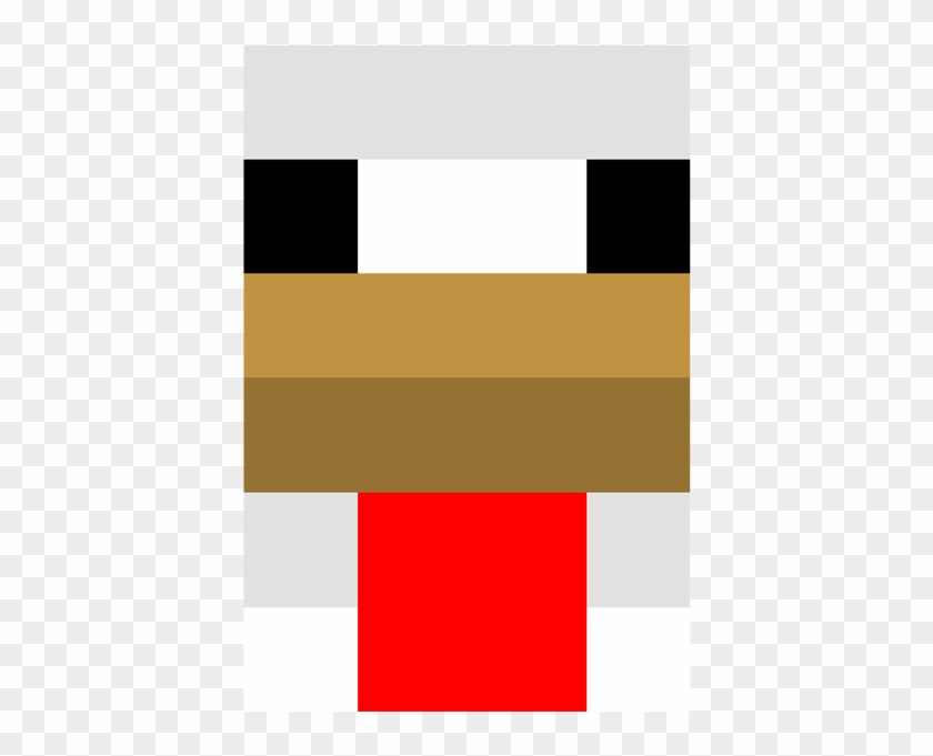 Pixel Minecraft Pig Face - Pixel pig with a mask and duck suit.