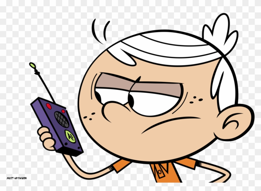 Lincoln With Walkie Talkies By Mandash1996 The Loud House Full Size Png Clipart Images Download 3997