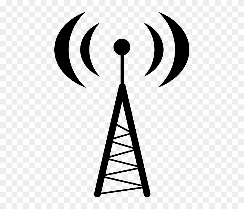 Computer, Icon, Diagram, Symbol, Hot, Radio - Clipart Antena #306145