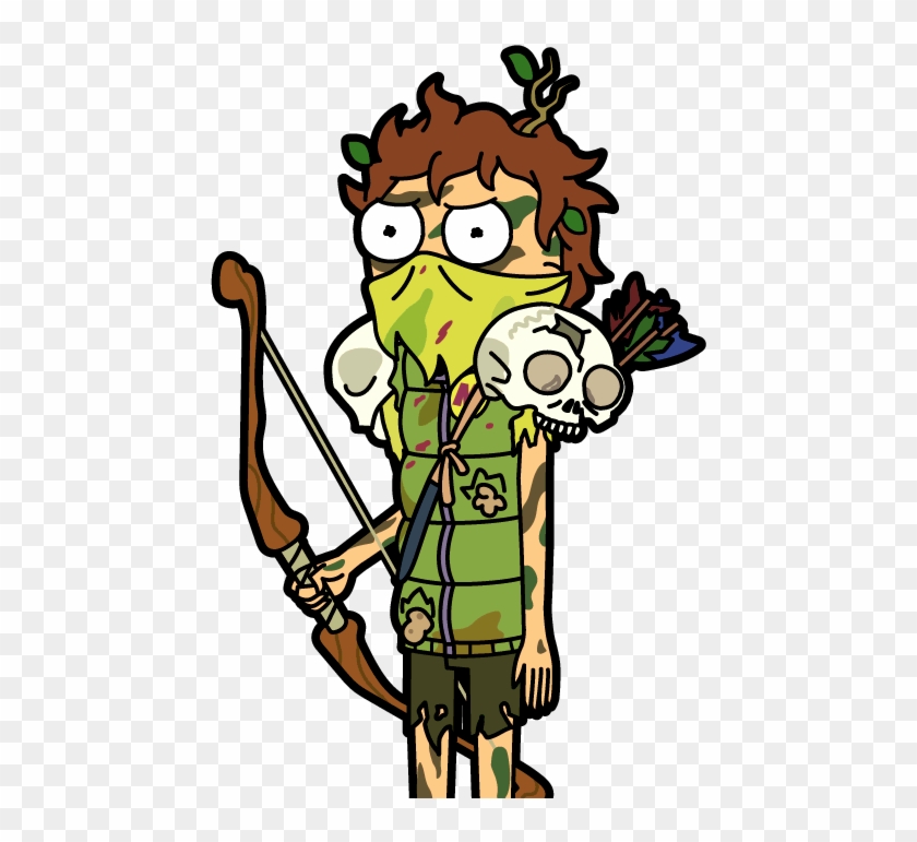 Survivor Morty - Pocket Mortys Png - Full Size PNG Clipart Images Download