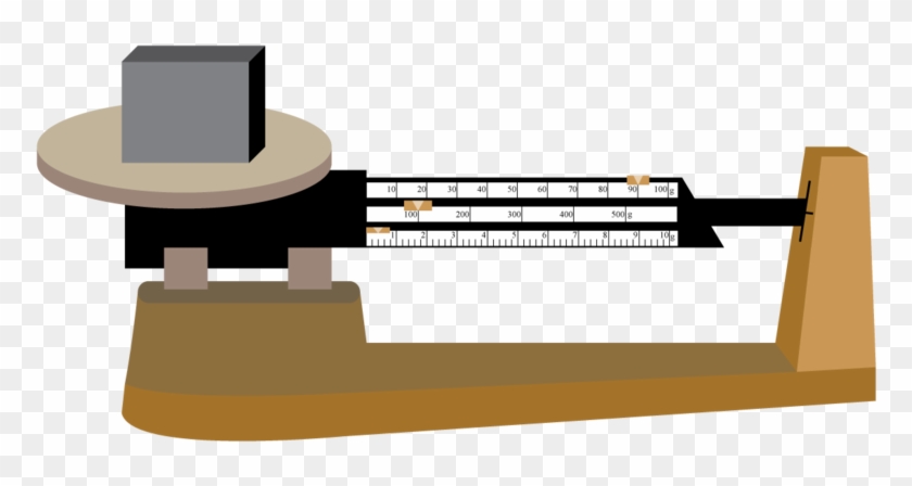 Scale Clipart Triple Beam Balance - Balance To Measure Mass - Full Size