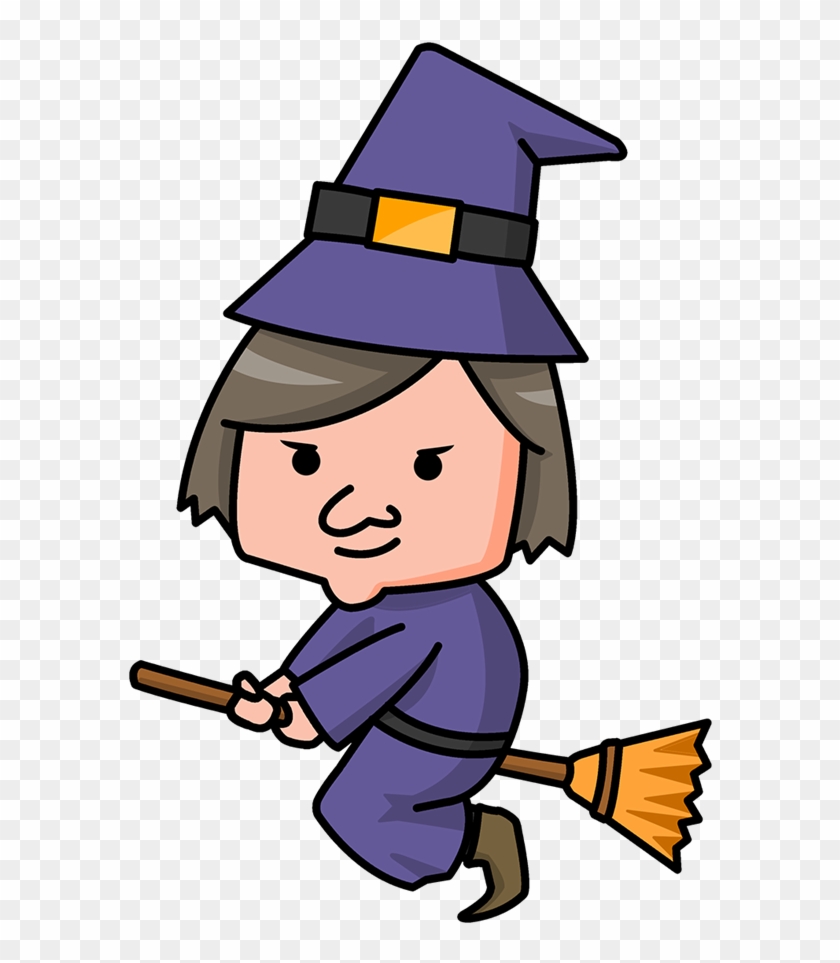 Witch Clip Art Hostted - Witch Cartoon Clipart #60872