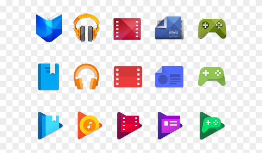 Google Play Icons #308851