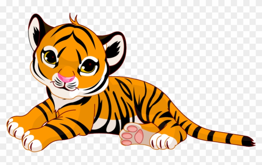 Download Raja The Baby Tiger Sticker Baby Tiger Stickers Tiger Cartoon Tiger Cute Free Transparent Png Clipart Images Download