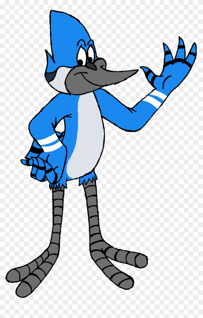 Mordecai In Looney Tunes Art Style - Mordecai In Looney Tunes Art Style #311884